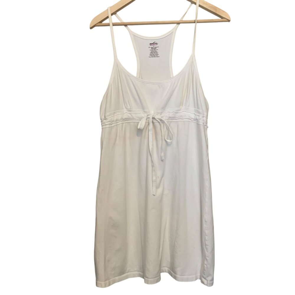 VTG 3rd Coast Dress Babydoll Razorback White Sz LG Fairy Skater-Girl Streetwear - Picture 1 of 16